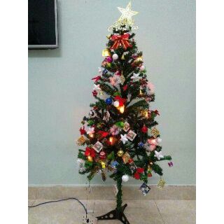 (HÀNG SẴN) Sỉ Cây thông Noel 1,5m + full phụ kiện trang trí