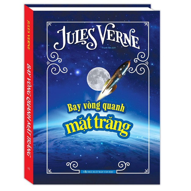 Sách - Bay vòng quanh mặt trăng (bìa cứng)