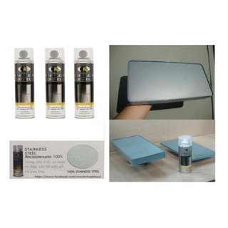 Sơn xịt mạ kẽm Stainless steel
