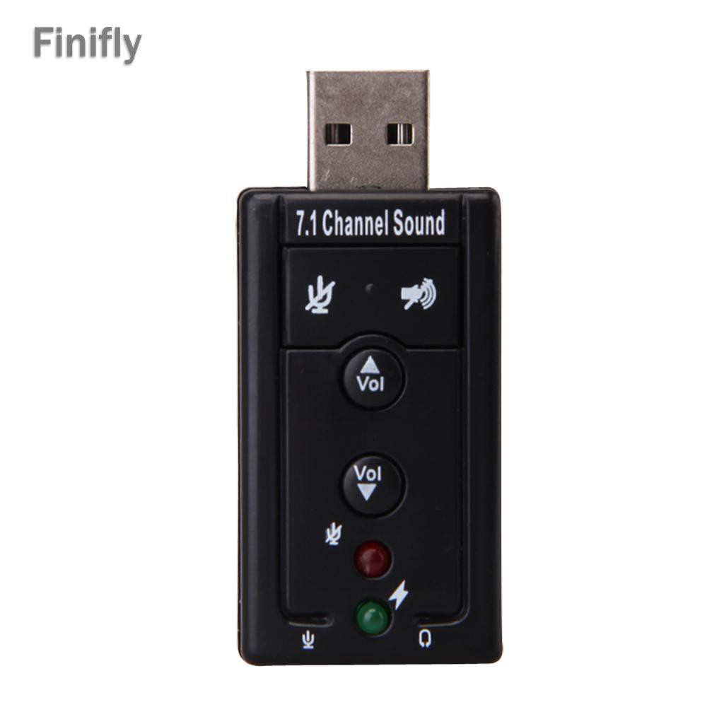 CHANNEL Card Âm Thanh Kết Nối Usb 7.1