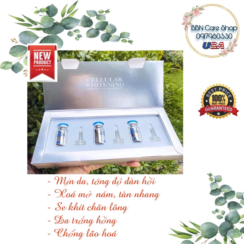 serum Lariena cellular whitening concentrate- Tinh Chất trắng da Lariena Cellular Whitening Serum Concentrate