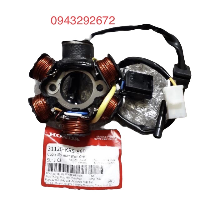 Cuộn Điện Dream 100, Wave 100 , Zx, Rs 100 Honda