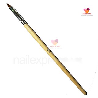 Cọ gel cán gỗ số 2 4 6 8