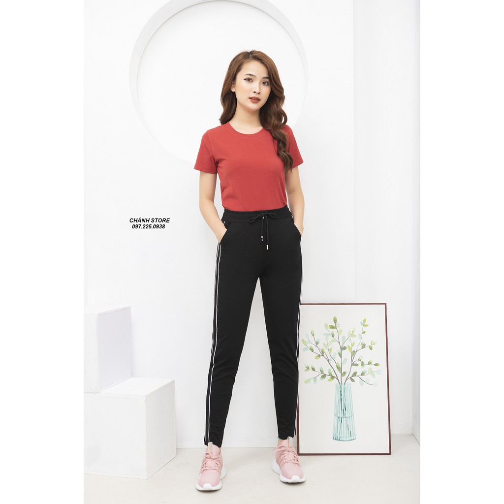 Quần jogger nữ, Quần thể thao nữ vnxk, dáng jogger trơn, phom đẹp, chất mỳ hàn dày dặn, phù hợp đi chơi, đi tập, mặc nhà | BigBuy360 - bigbuy360.vn
