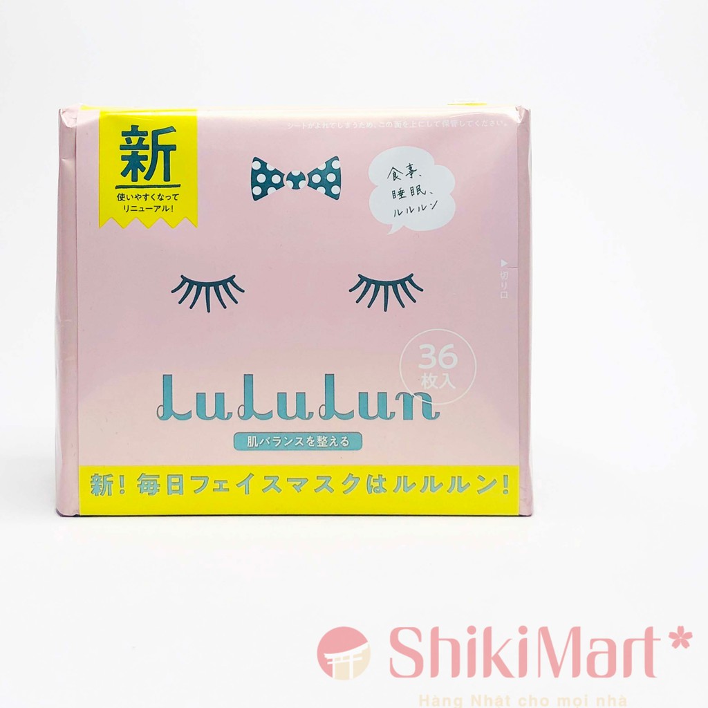 Mặt nạ Lululun Face Mask (gói 7 miếng và hộp 32 miếng)