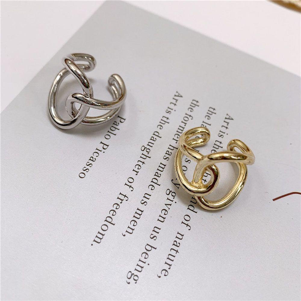 1 Nhẫn Kim Loại Thiết Kế Độc Đáo Thời Trang