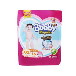 Tã quần Bobby size XXL 16 miếng (cho bé trên 16kg)