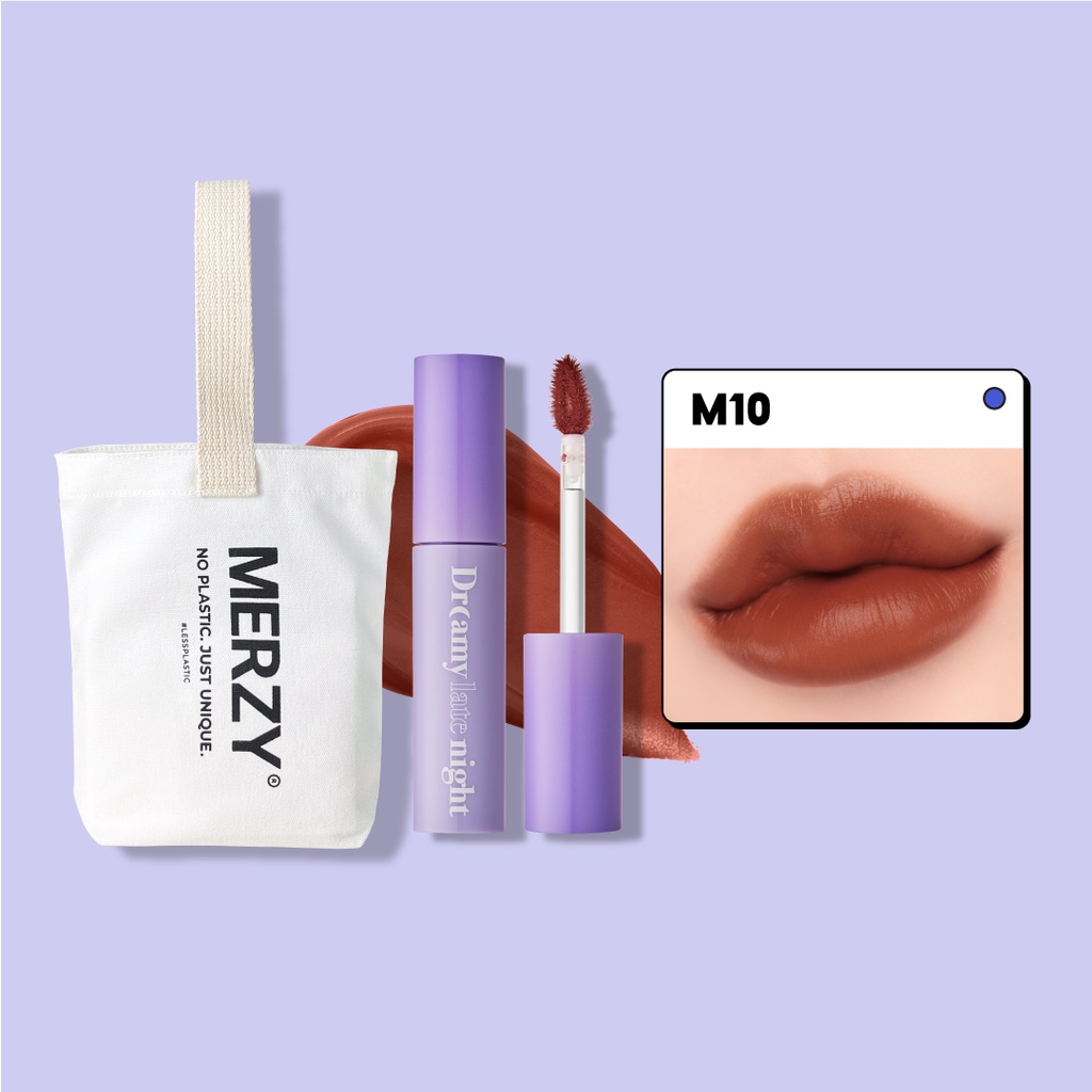 Combo Túi Vải + Son Ngẫu Nhiên Merzy