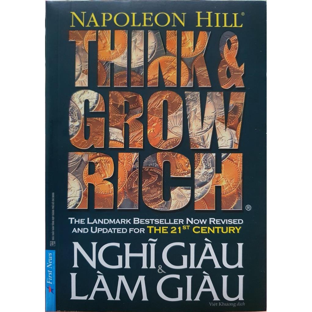 Sách Think &amp; Grow Rich Nghĩ Giàu Và Làm Giàu - First News