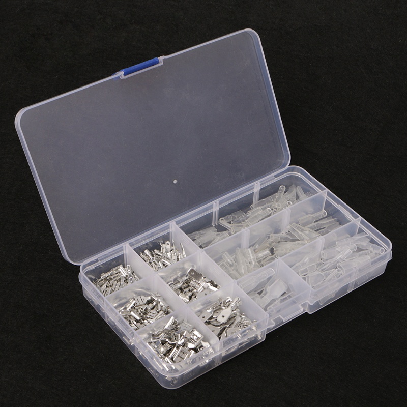 Hộp 270 Đầu Nối Dây Điện 2.8mm 4.8mm 6.3mm