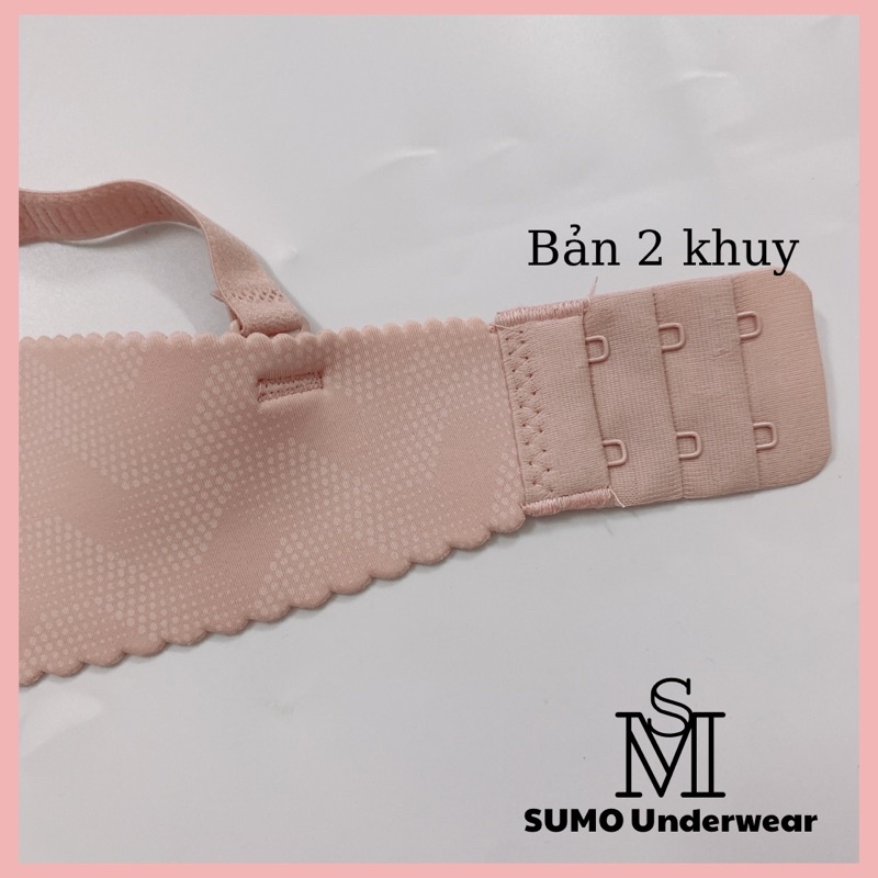 Áo lót nữ su đúc vân sọc không gọng, đệm bàn tay nâng đẩy ngực đẹp L2032. Ảnh và video thật.