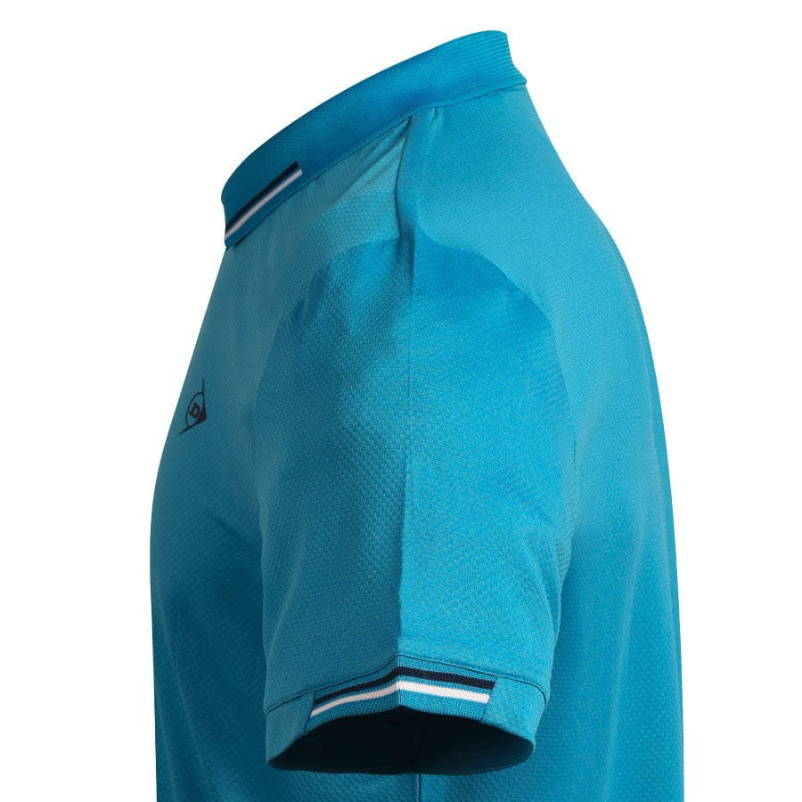 Áo thun Tennis Nam Dunlop - DATES9044-1C kiểu polo nam thoáng khí thoát mồ hôi tốt phù hợp vận động thể thao cầu lông te