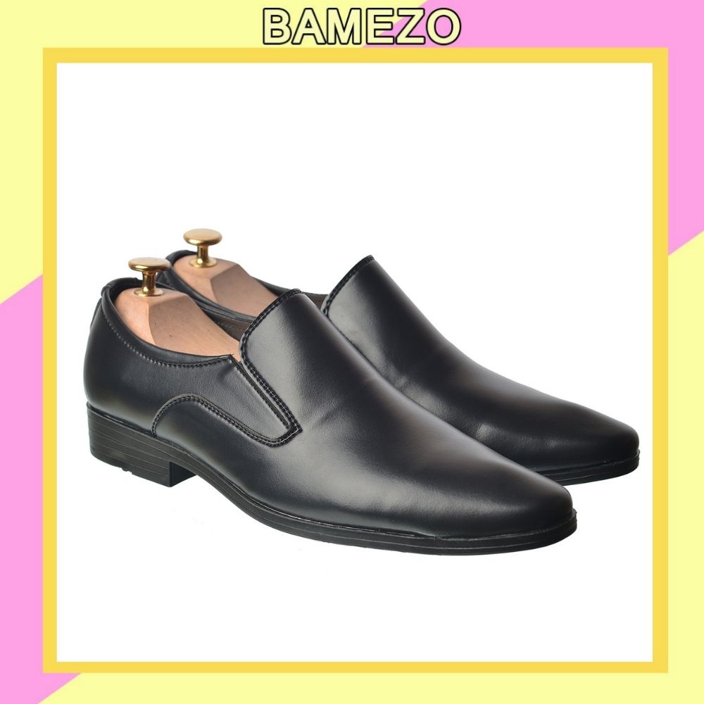 Giày lười Bamezo giày nam công sở da mềm phong cách lịch lãm BT18