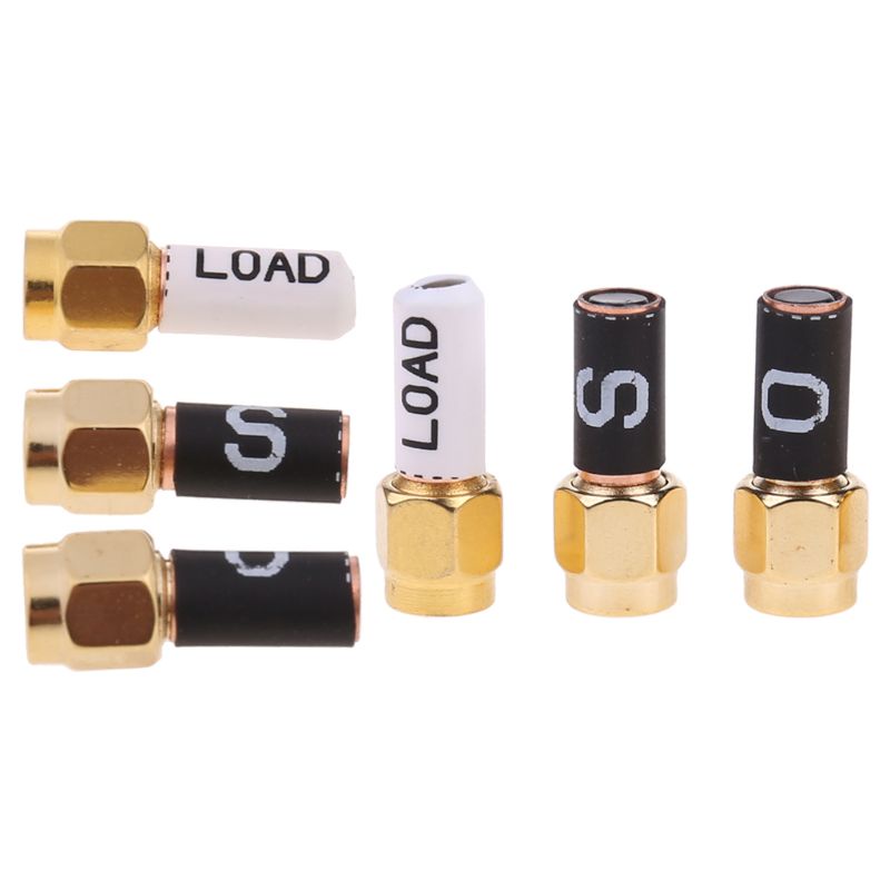 Bộ Kẹp Kiểm Tra Chuẩn SMA Trục RF Với Đầu Nối Ngắn / Tải / Mở / Thru