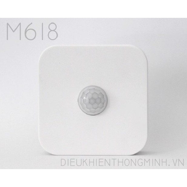 Công tắc mở đèn chuyển động M618 - công tắc toilet tự động - tiết kiệm điện - cảm ứng - bảo hành 24 tháng