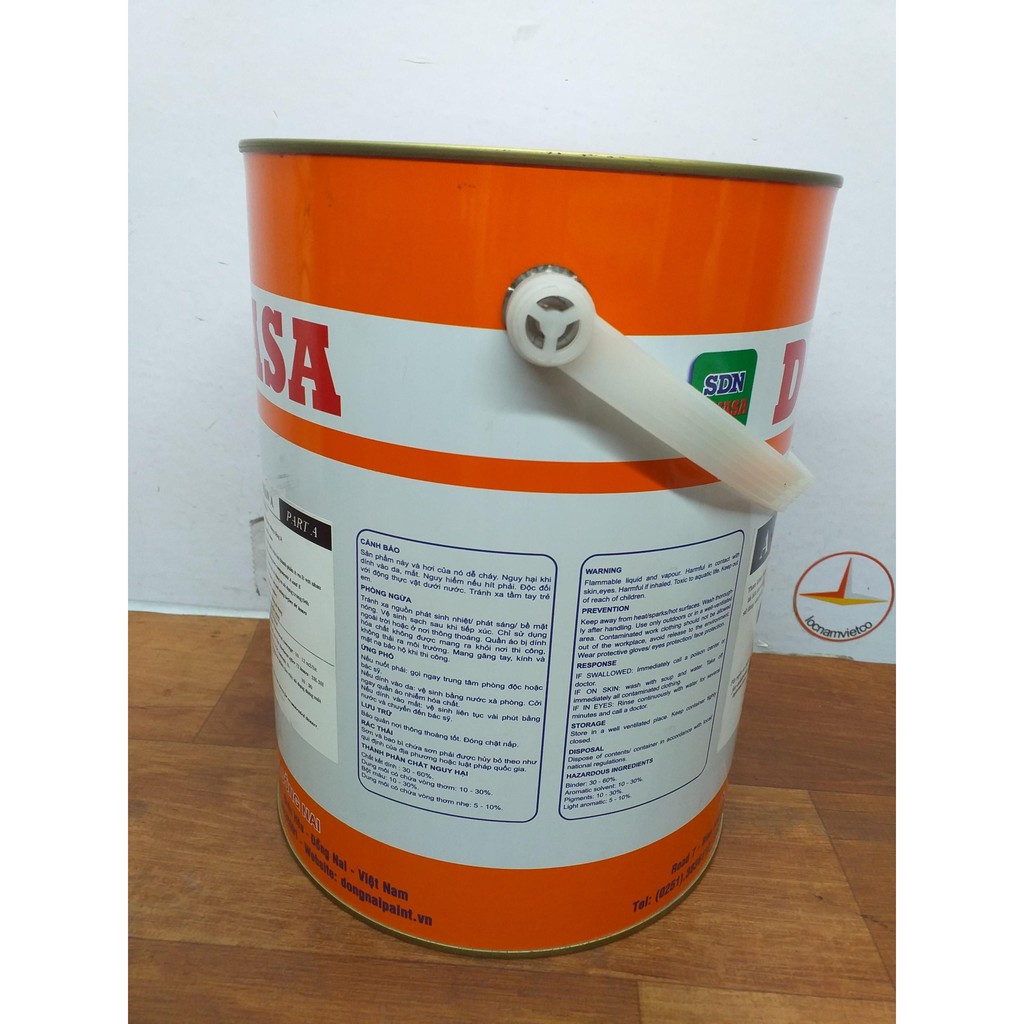 Sơn lót kẽm Epoxy Donasa DEP 3131M_ bộ 5 Lít