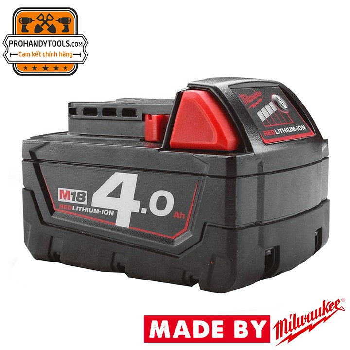 PIN LI-ON 18V 4.0AH MILWAUKEE M18B4