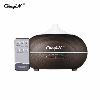 Máy tạo độ ẩm CkeyiN JS013H có điều khiển từ xa đèn 7 màu dung tích 550ml