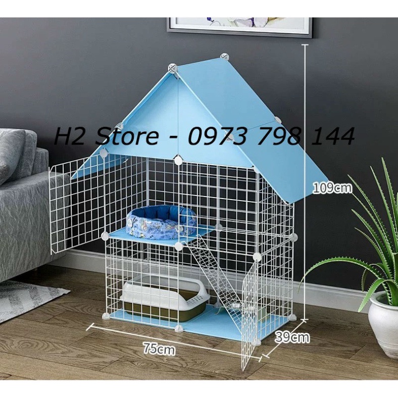 🐶 Tấm ghép chuồng quây cho thú cưng chó mèo  hàng có sẵn, số lượng lớn, tặng kèm chốt nối