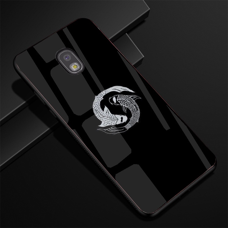 Ốp Lưng Kính SAMSUNG GALAXY J7 PRO Hình in 3D sáng bóng cao cấp