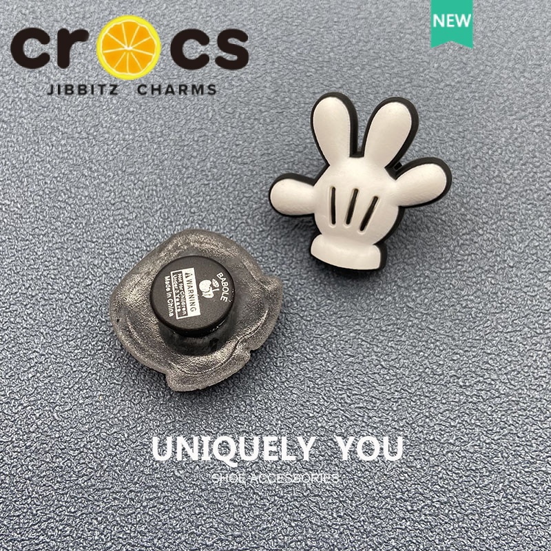 Crocs Nút Bấm Trang Trí Hình Chuột Mickey Cho crocs jibbitz