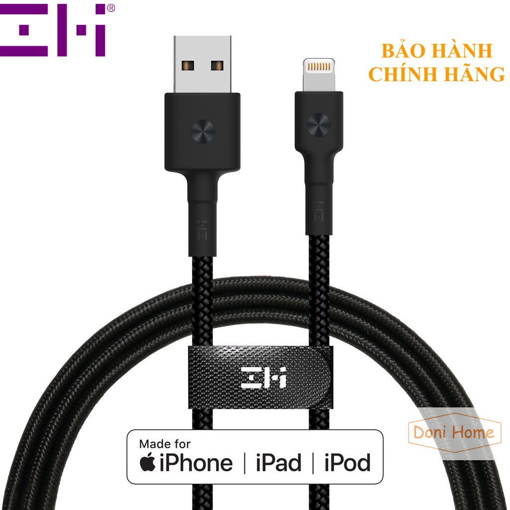 [GIAO HỎA TỐC 2H]Dây Cáp/Củ sạc nhanh Lightning Iphone/Ipad ZMI AL803/AL813C/AL823/AP001 Chuẩn MFi