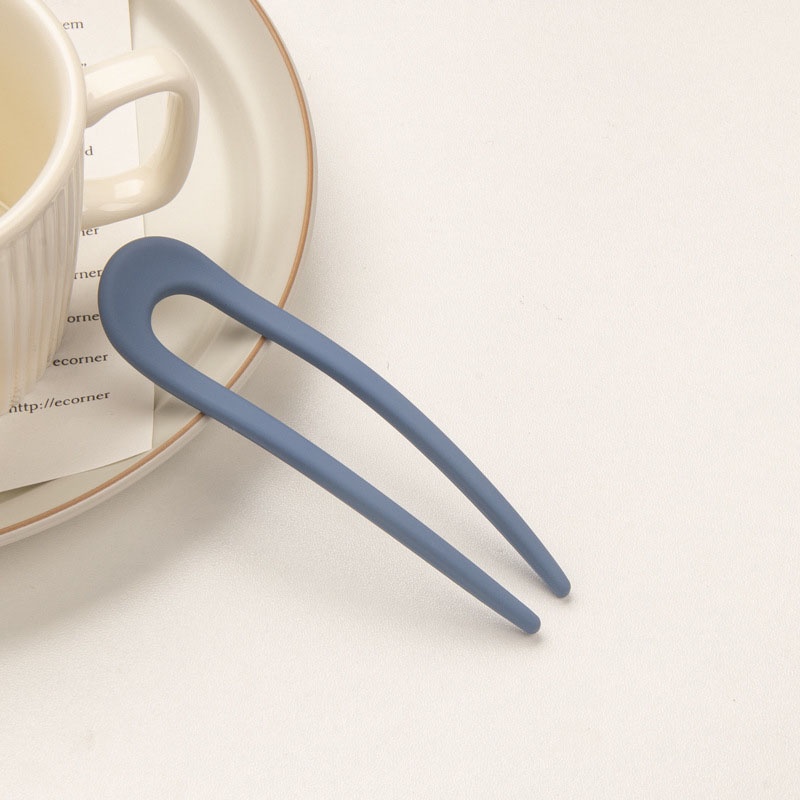 Trâm Cài Tóc Chữ U Màu Sắc Ngọt Ngào Thời Trang