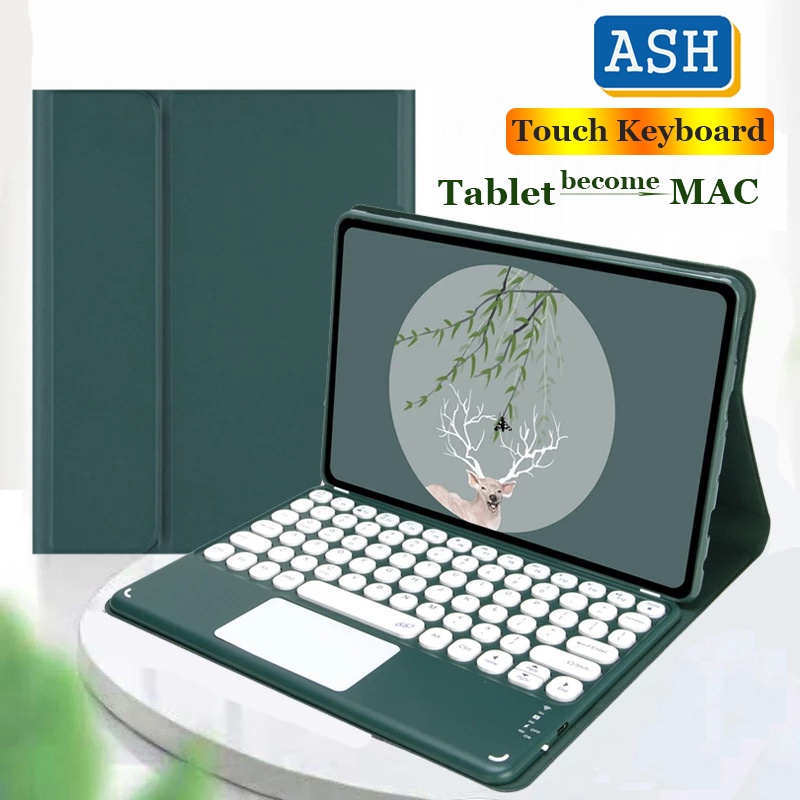Bao Da Máy Tính Bảng Silicone Mềm Tích Hợp Bàn Phím Bluetooth Không Dây Cho Lenovo Tab P11 Plus 11" J606F J616 J607F Lenovo Tab P11 Pro 11.5 inch J706F 716F