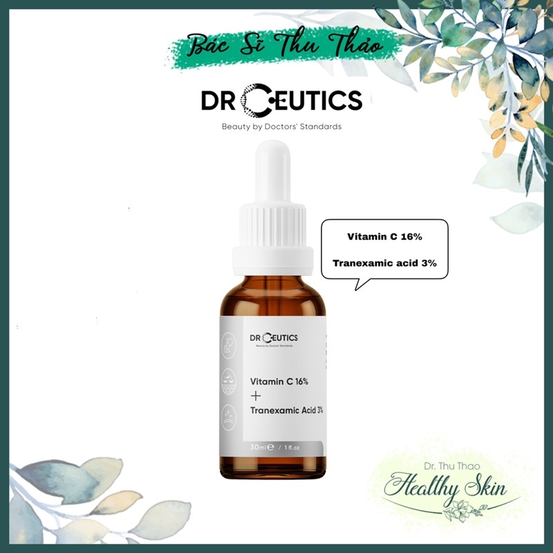 Serum hỗ trợ sáng da và ngăn ngừa lão hoá DrCeutics Vitamin C