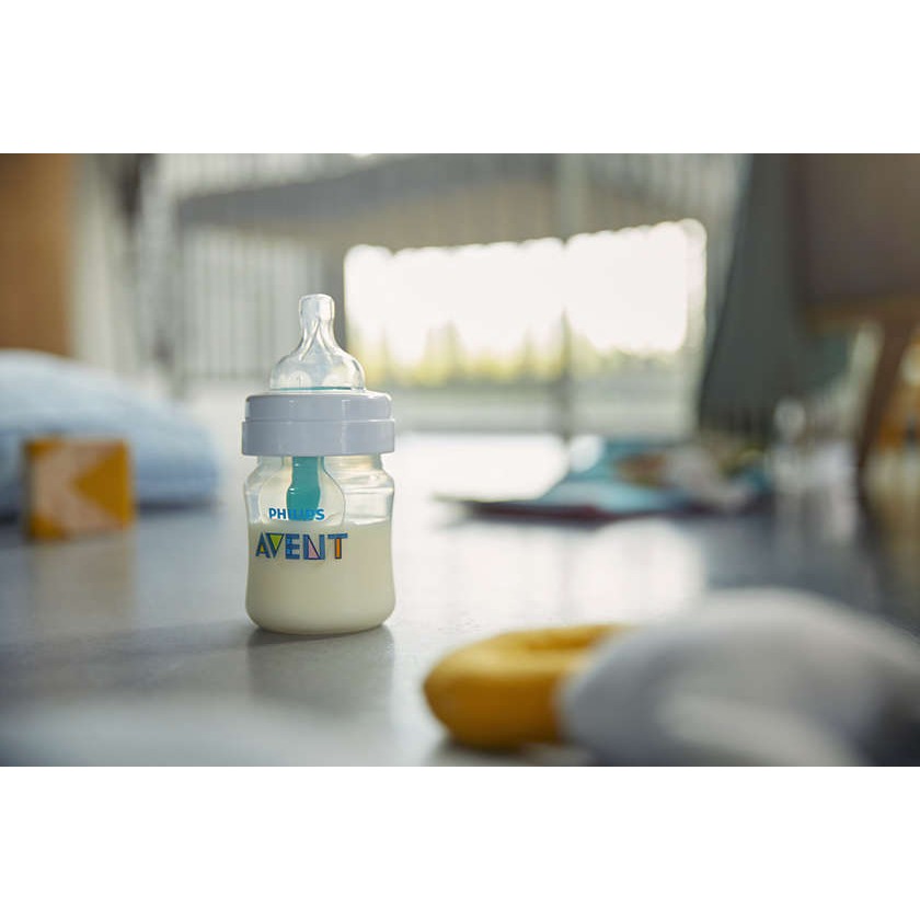 Bình sữa giảm đầy hơi với van giữ sữa AirFree™ Philip Avent 125ml