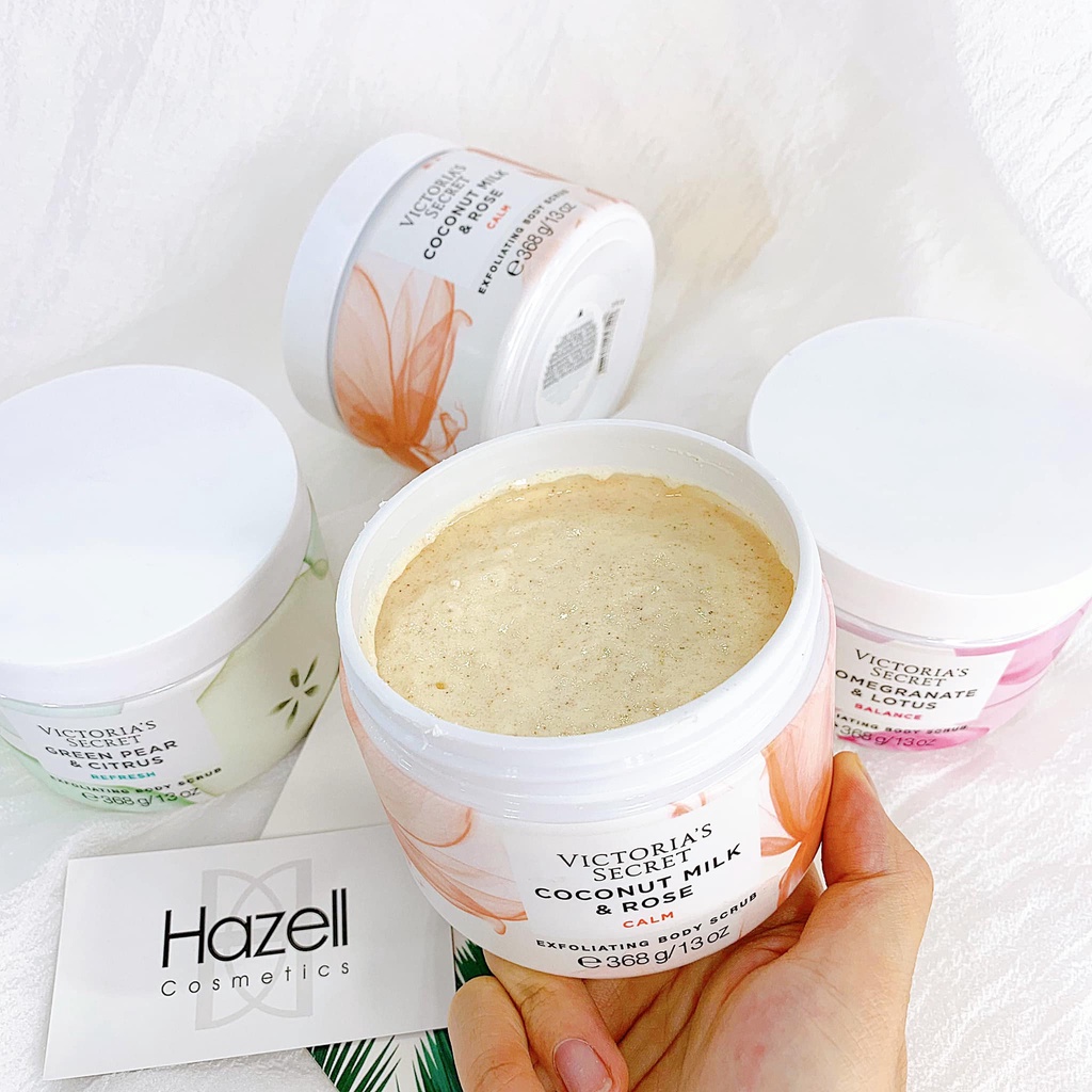 Tẩy Da Chết Exfoliating Body Victoria’s Secret Với Các Hạt Scrub Mang Đến Cho Bạn Làn Da Mềm Mại, Mịn Màng.368G