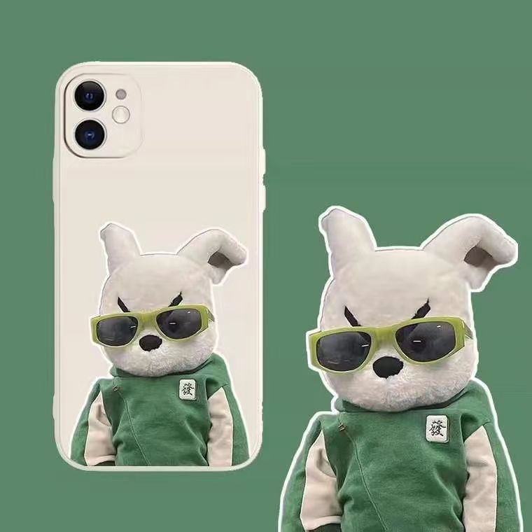 Ốp Điện Thoại Hình Thỏ Dễ Thương Chống Sốc Cho Iphone 13 Pro 11 Pro Max Xr 6s 7 8 Plus 12 Mini 12 Pro Xs Max