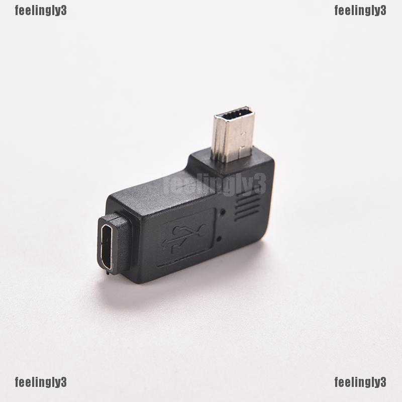 Đầu Chuyển Đổi 5pin micro USB Sang mini 5pin Hình Chữ L Chuyên Dụng