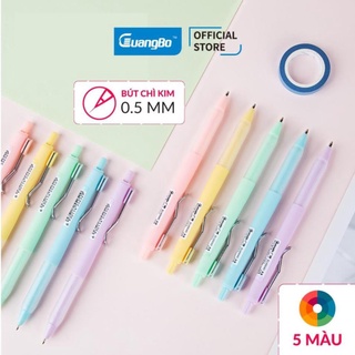 Bút chì kim bấm 0.5mm GuangBo 14003D - 5 màu
