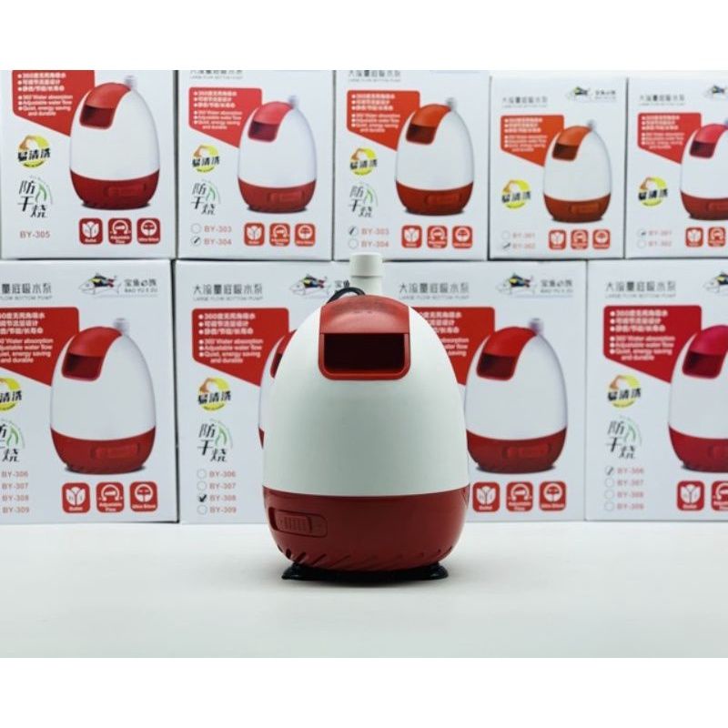 Máy bơm hút đáy Baoyu BY-301/302/303/304/305/306/309. Bơm hút cặn đáy bể cá.