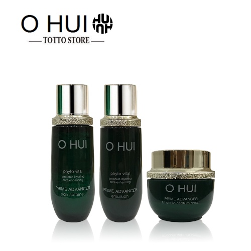 Bộ Dưỡng Da Chống Lão Hóa Ohui xanh 3 sản phẩm 47ml - Ohui Prime Advancer Miniat
