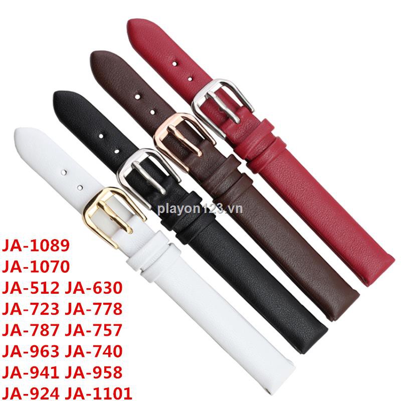 JULIUS Dây đồng hồ đeo tay JA-630 723 778 787 958 963 12mm dành cho nữ