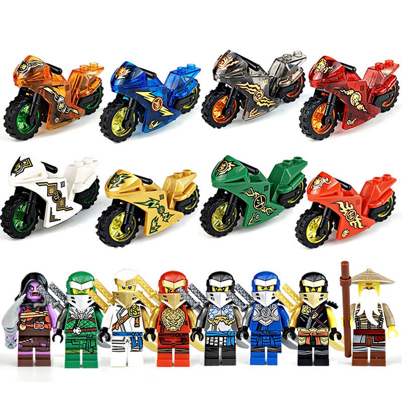 Set 8 Mô Hình Đồ Chơi Ninja Go 005681