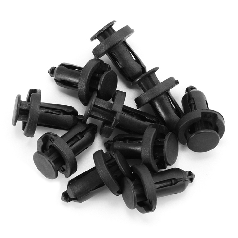 New 100pcs Bumper Clips Plastic Rivets Fit For Toyota Corolla Honda Civic Nissan