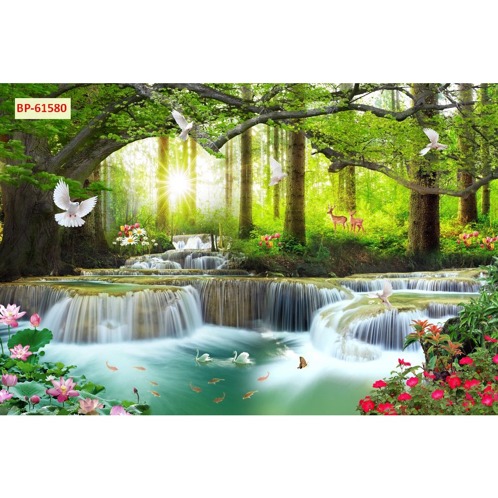 Tranh phong cảnh thiết kế đẹp theo xu hướng