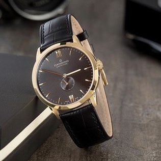 Đồng hồ nam Candino C4471/4 mặt kính Sapphire chống xước, dây da cách điệu cao cấp chính hãng, xuất xứ Thụy Sĩ