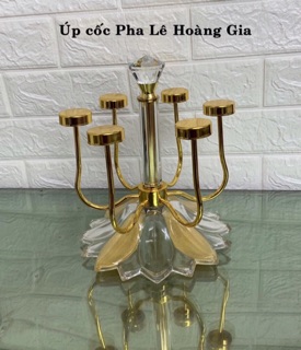 giá úp để cốc hoàng gia