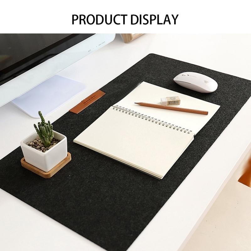 Miếng lót chuột máy tính bằng nỉ mềm cỡ lớn cho văn phòng