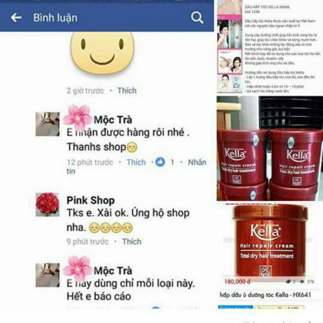 Combo hấp dầu Kella