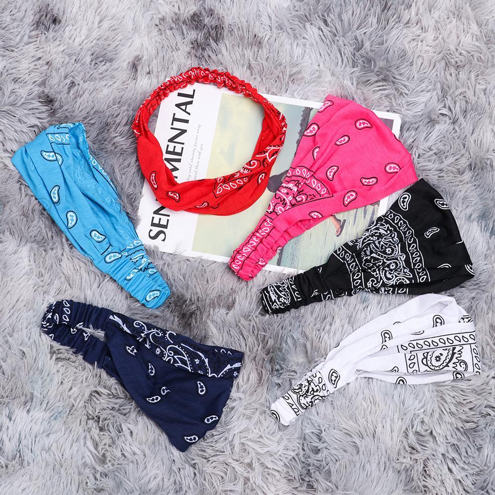 Khăn Bandana Co Giãn Quấn Đầu Hỗ Trợ Luyện Tập Yoga / Thể Thao