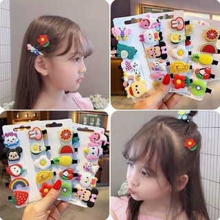 Set  10 kẹp tóc hàn quốc kute cho bé gái_HC61