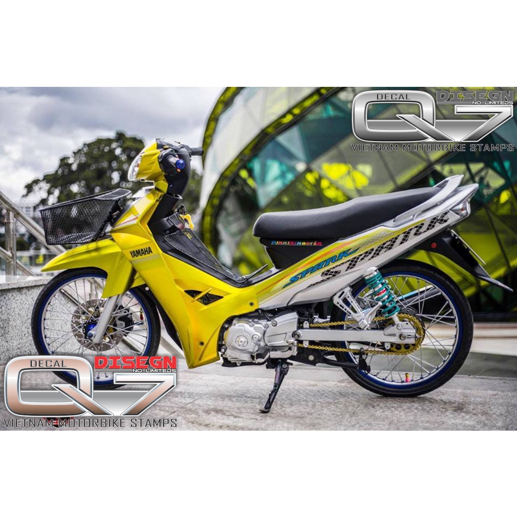 Tem Rời Sirius 110 spark vàng bạc