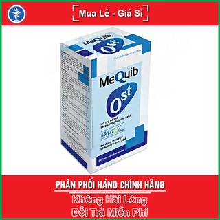 Mequib Ost Hộp 60 viên - Hỗ Trợ Tăng Cường Hấp Thu Calci