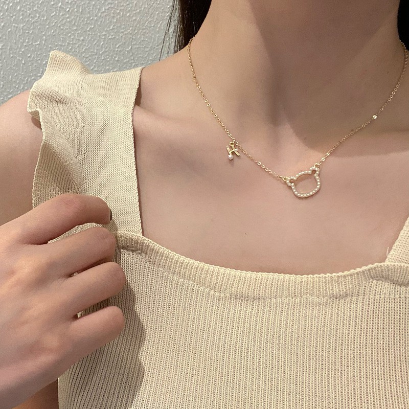Dây chuyền vòng cổ Lolita MÀU VÀNG dễ thương xinh xắn siêu sang chảnh hot nhất 2021 V116