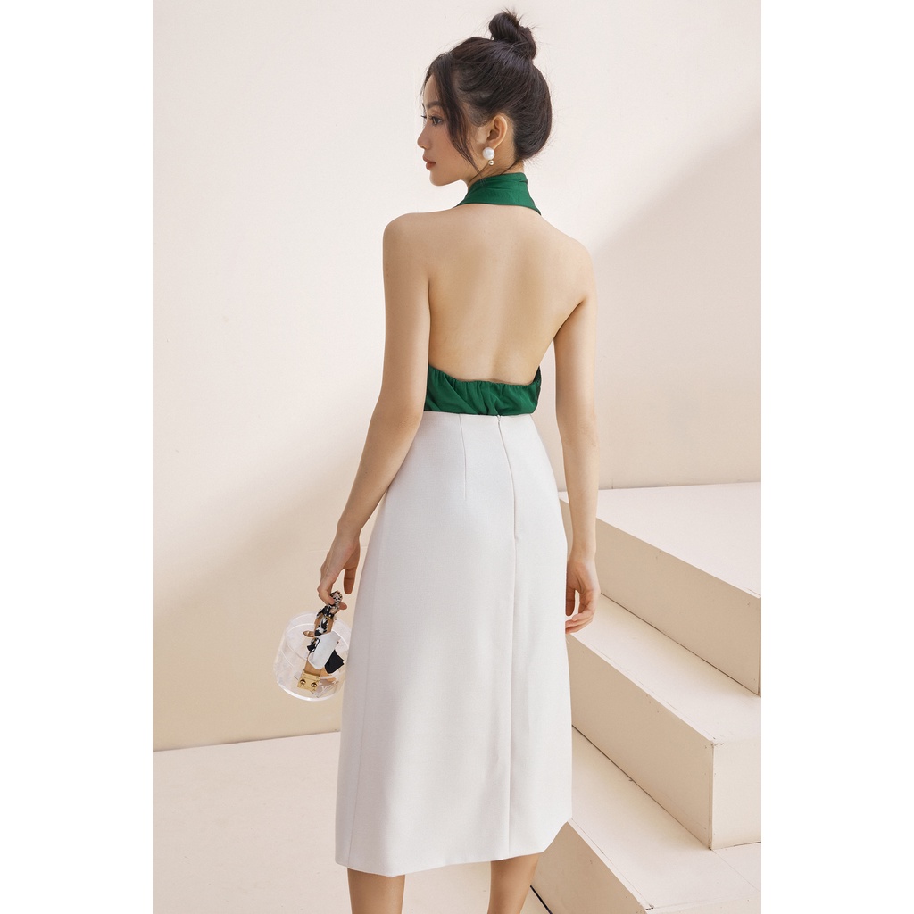 EVERLUXE - Áo lệch vai wrap